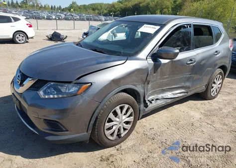 2016 Nissan Rogue S из США, поврежденный, VIN 5N1AT2MN6GC891204